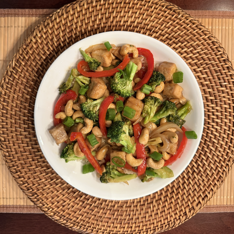 Cashew Tofu Stir Fry