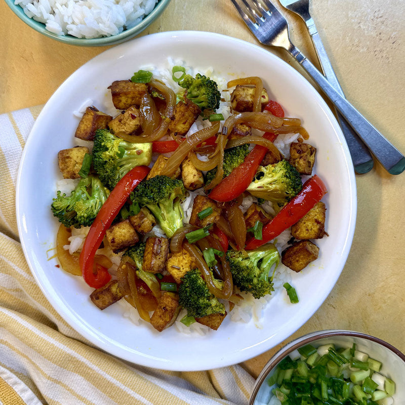 Lemongrass Tofu Stir Fry