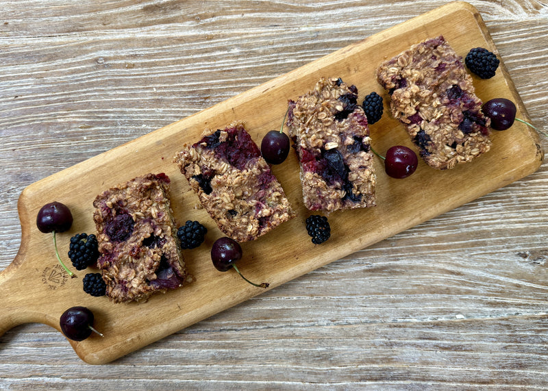 Oatmeal Berry Bars