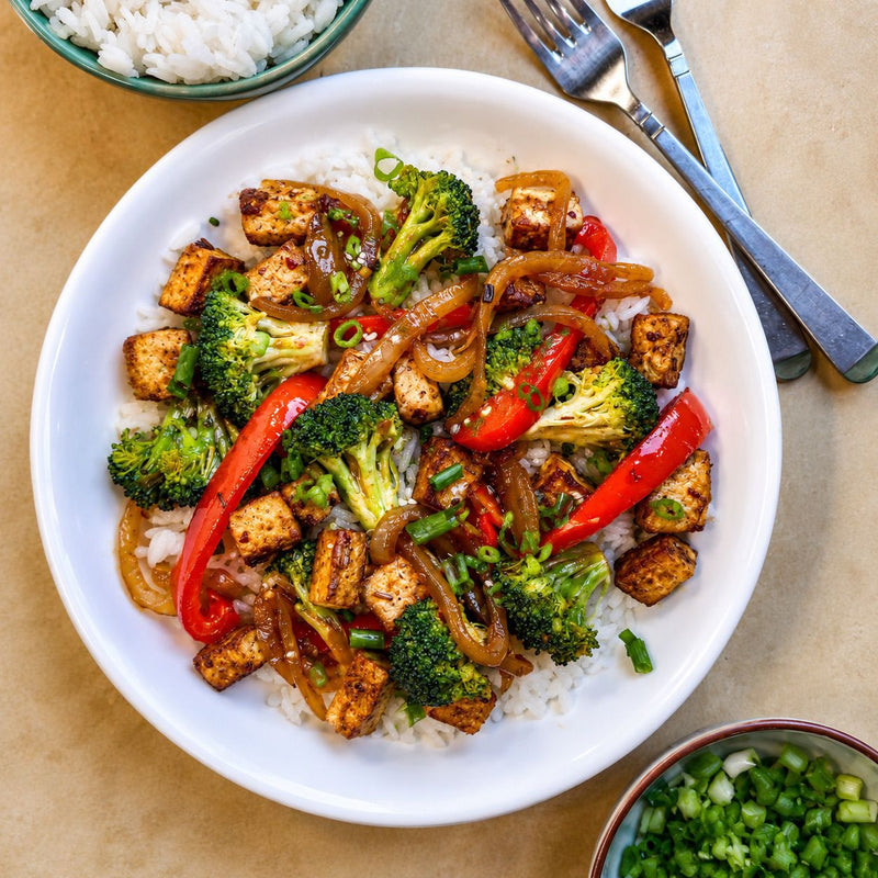 Lemongrass Tofu Stir Fry