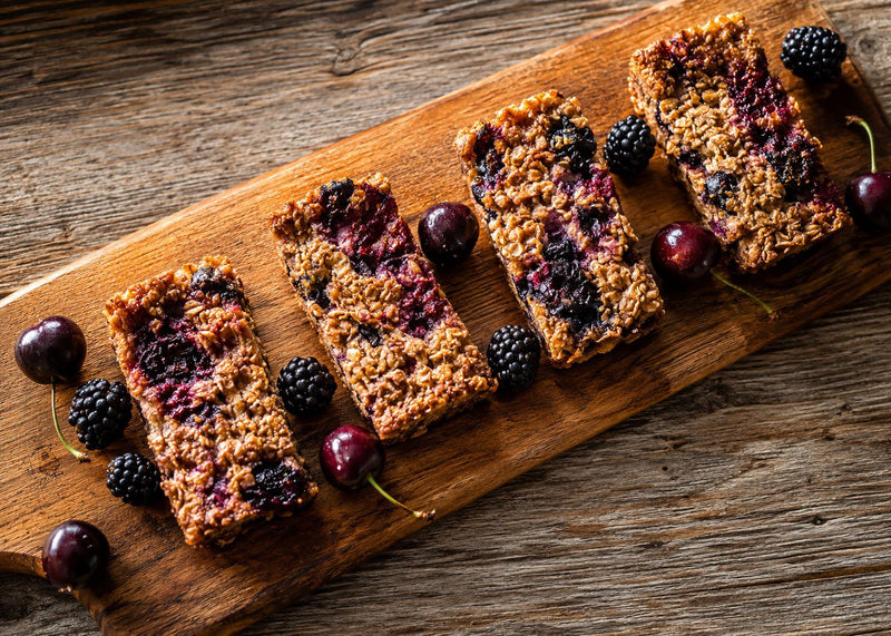 Oatmeal Berry Bars