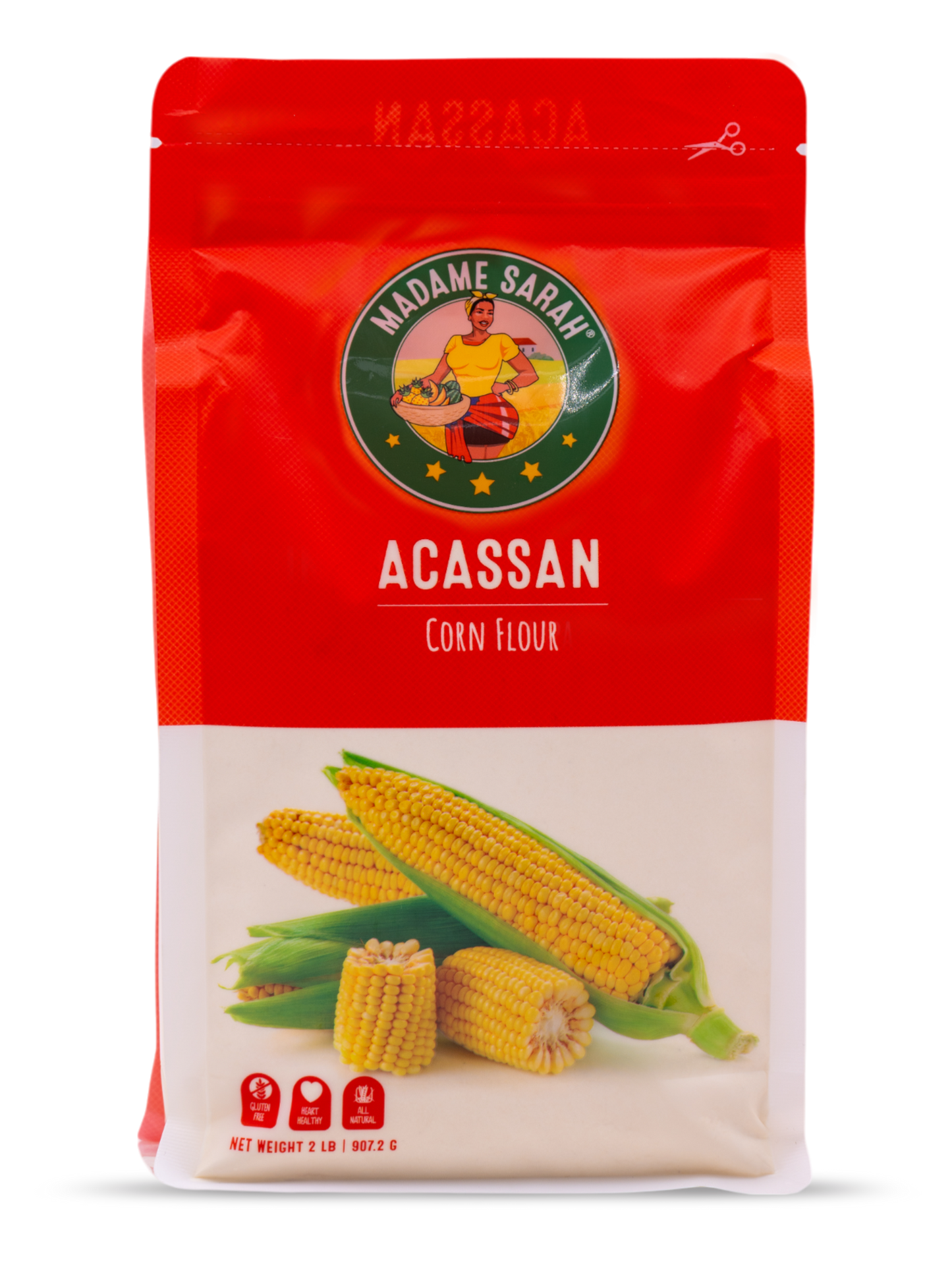 
                  
                    Madame Sarah Acassan (Yellow Corn Flour)
                  
                