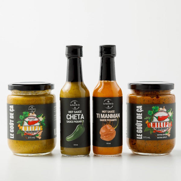 Le Gout de Ca Flavor Bundle  Haitian Hot Sauce & Epis Pack  Horizon Vert  Foods