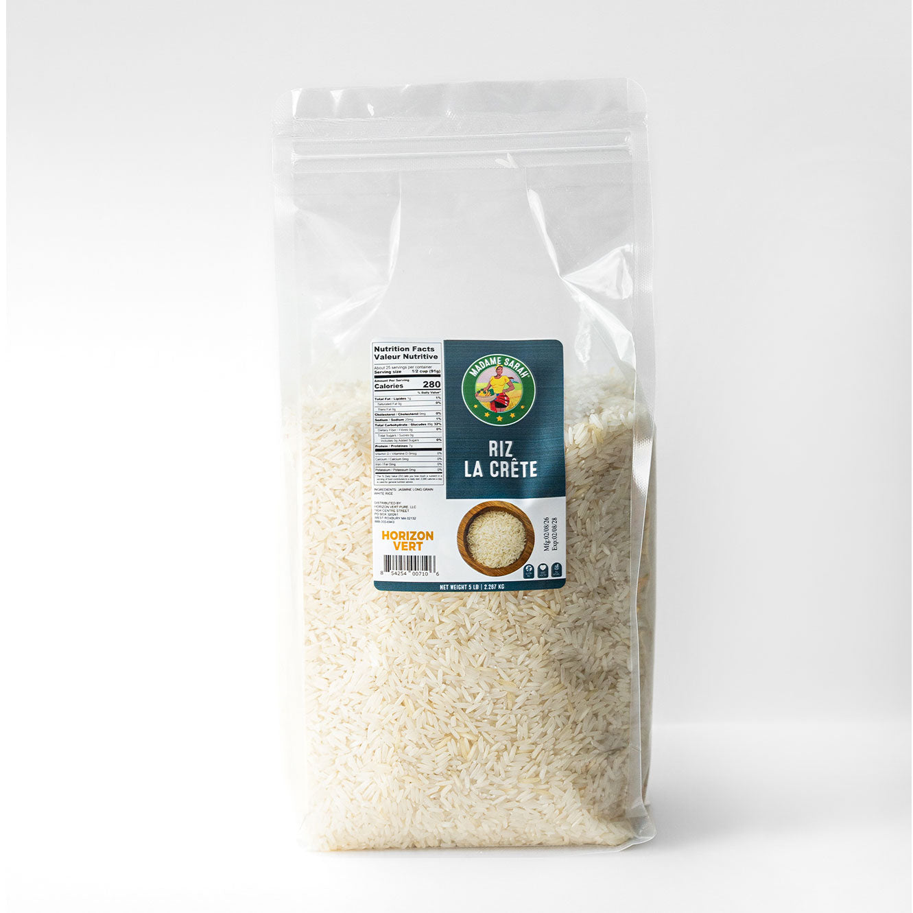 Bag of Madame Sarah Riz La Crete on a white background