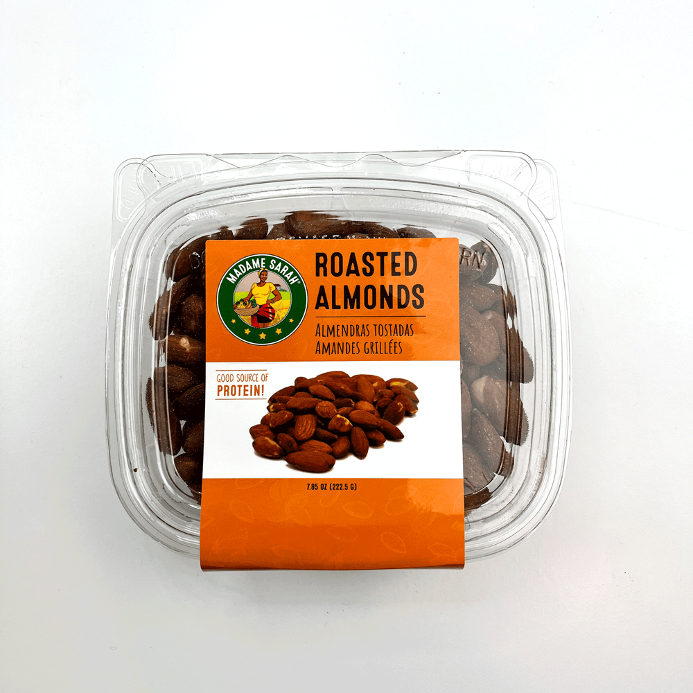 Madame Sarah Roasted Almonds package