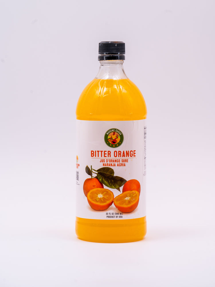 Front view of Madame Sarah Bitter Orange bottle