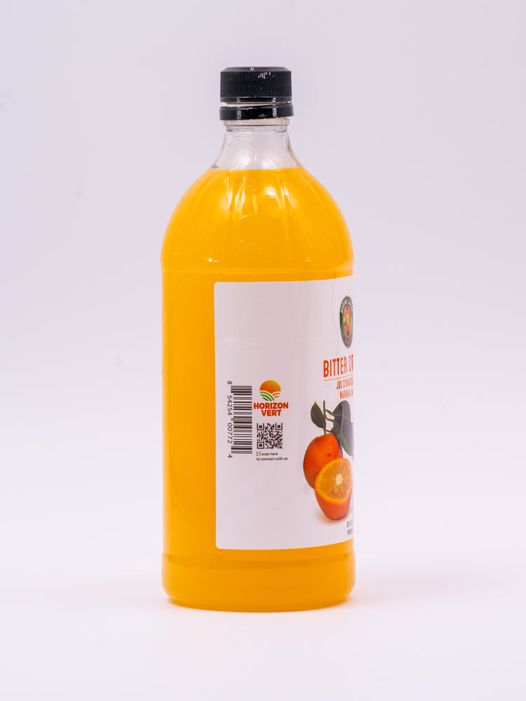 Side view of Madame Sarah Bitter Orange bottle