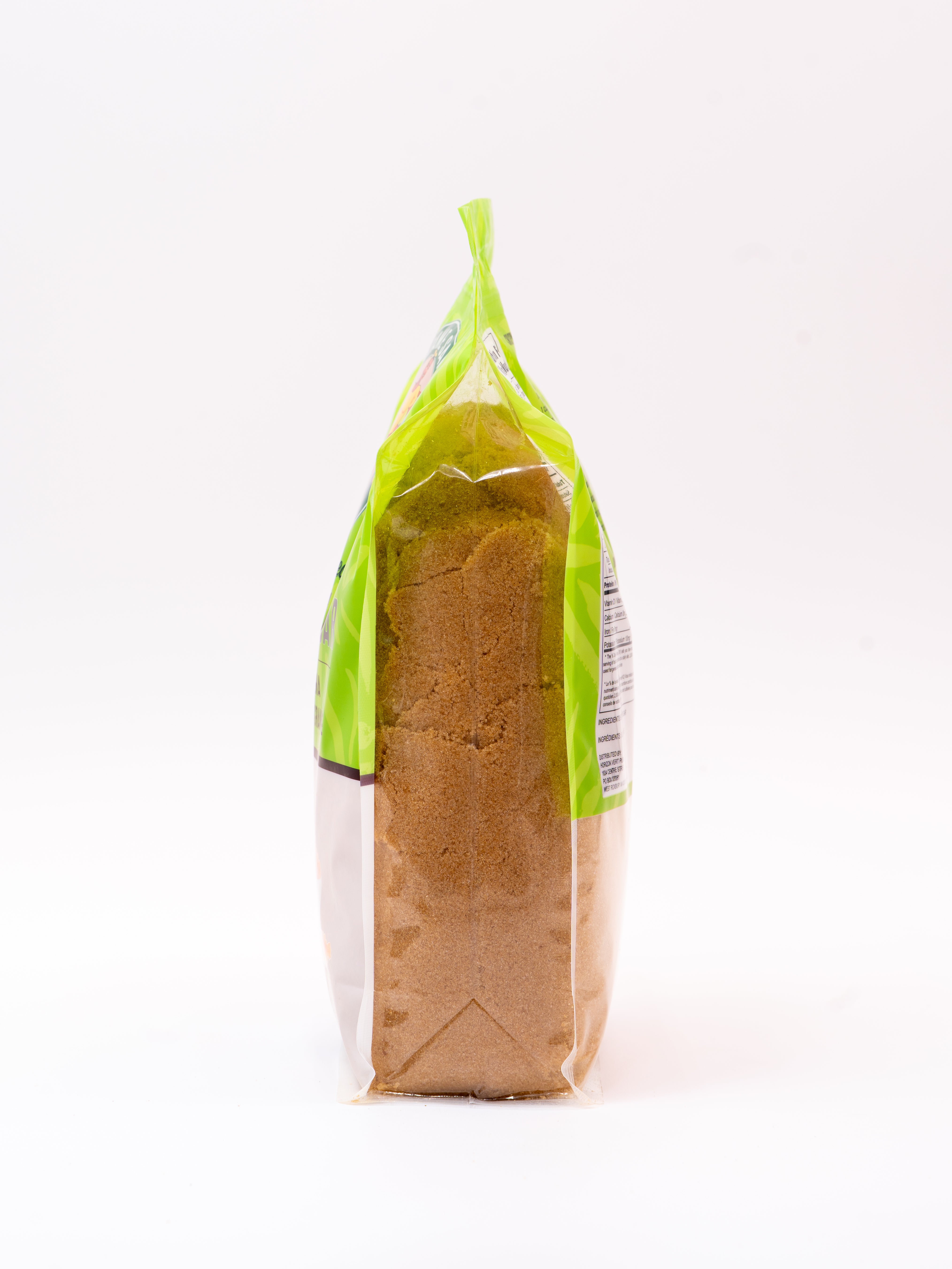 Side view of Madame Sarah Brown Sugar package