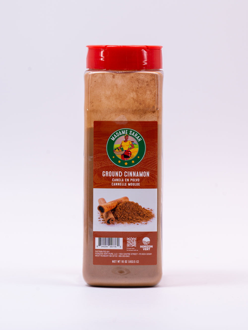 Madame Sarah Ground Cinnamon ( 16 oz)