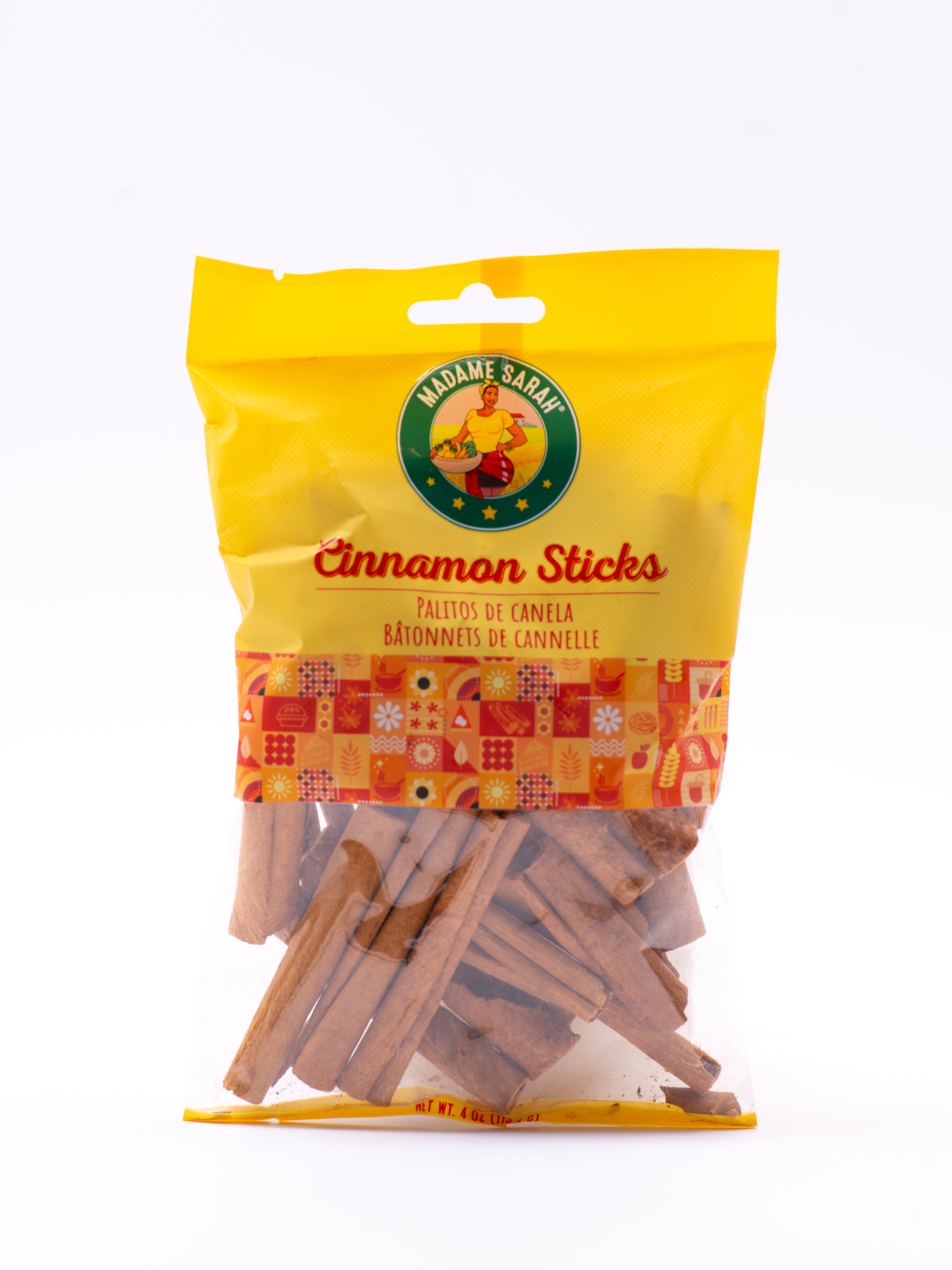 Front view of Madame Sarah Cinnamon Sticks bag